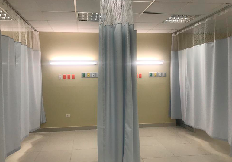 Instalación hospitalaria ejecutada por SCH MEDICOS